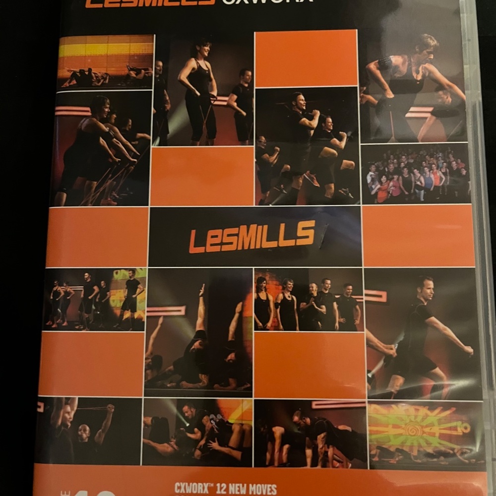 Les Mills CORE Les Mills CXWORX Release 12 DVD w/instructor notes